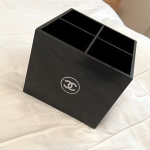 Chanel makeup brush holder